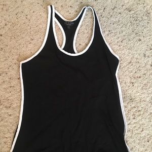 Black & White Sports Tank